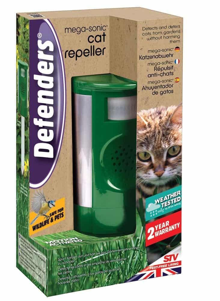 How to stop cats pooping in your garden - repellents, sonic devices