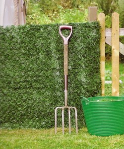 artificial conifer hedge