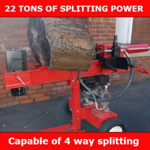 Forest Master 22 ton petrol log splitter review