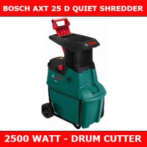 Bosch AXT 25d shredder review