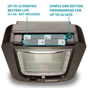 SureFlap Microchip Cat Flap Review - Brown model