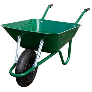 Barrow in a box by the Wallsall wheelbarrow company - best wheelbarrow for home gardens