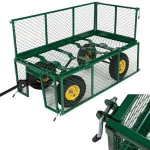 TecTake Heavy duty wheelbarrow garden trolley Review
