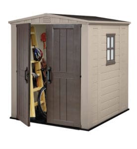 Keter Factor Outdoor Plastic Garden Storage Shed 6 x 6 feet Review