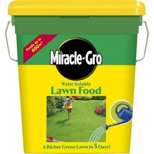 Miracle-Gro Water Soluble Lawn Food Tub Review