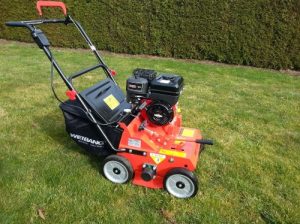 Weibang WB384RB-Push Petrol Lawn Scarifier for professional use or large lawns