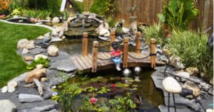 Best garden bridges made from wood and metal