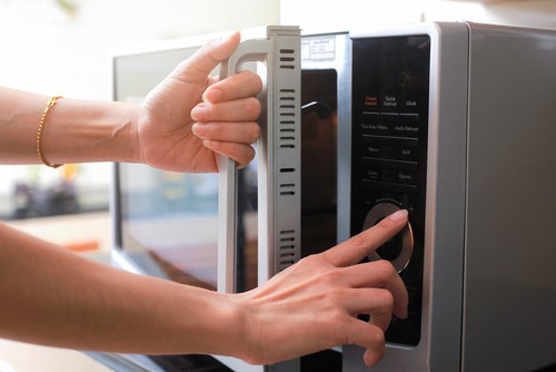 Testing combination microwave oven