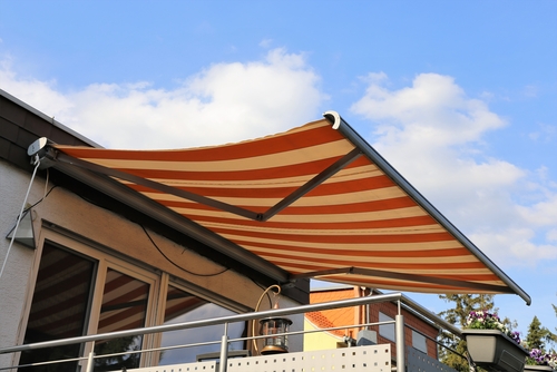 Comparing the canvas materials use on different awning