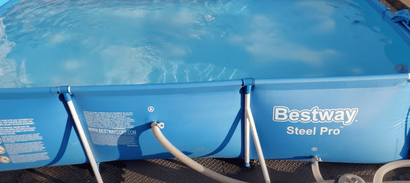 Bestway Rectangular Steel Pro 9ft Rectangular Frame Swimming Pool