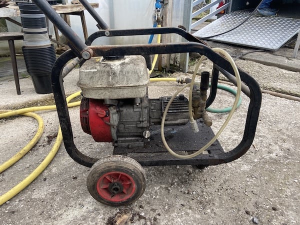 Durable frame on my Petrol pressure washer