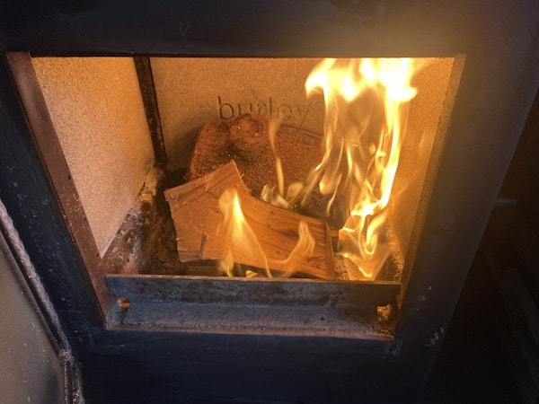 My Burnly wood burning stove
